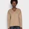 Opus PAULUN Pullover Cream Femme -Opus Soldes Magasin 00b0a99d31794a60abb383d95fb21c81