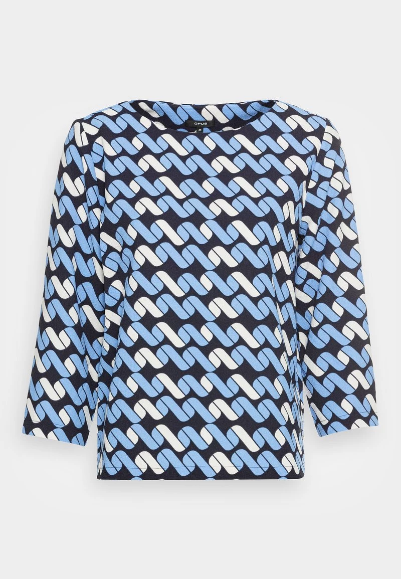 Opus Femme FENJO T Shirt à Manches Longues Forever Blue 6 Opus Femme FENJO T Shirt à Manches Longues Forever Blue – Image 4