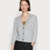 Opus SAUSUM Gilet Easy Grey Femme -Opus Soldes Magasin 03100315bea24016b5aac3d5852e2bdf