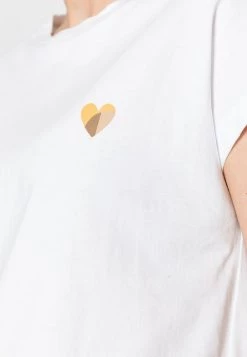 Opus Femme SULAKI T Shirt Basique White -Opus Soldes Magasin 089e0d7bc62146ffa550639793307295