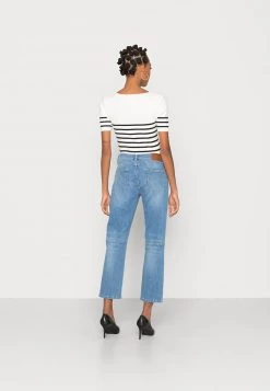 Opus Femme LOUIS Jean Droit Light Fresh Blue -Opus Soldes Magasin 09b94dacb0c44d45bb3c6320cf11e98a