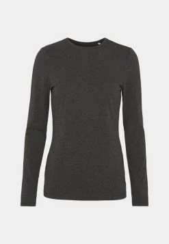 Opus Femme SMILLA T Shirt à Manches Longues Slate Grey Melange -Opus Soldes Magasin 0b080df989824d12b058f38781bbba9f