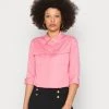 Opus Femme FAPPEL Chemisier Electric Pink -Opus Soldes Magasin 0fd3764fb72e45a3aea180235cb9dad6