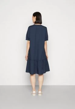 Opus Femme WELISI Robe De Jour Blue Shadow -Opus Soldes Magasin 124e18f503714b7cb5284e6239be7963