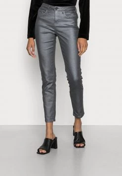 Opus EMILY GLAM Jeans Skinny Slate Grey Melange Femme