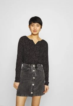 Opus Femme SANDRI T Shirt à Manches Longues Black