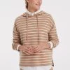 Opus Femme PUNKY STRIPE Sweat à Capuche Sweet Almond 1 Opus Femme PUNKY STRIPE Sweat à Capuche Sweet Almond -Opus Soldes Magasin 15d0c573412246d6921298461766c941