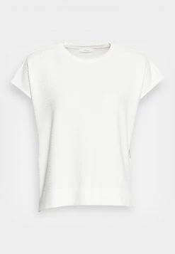 Opus Femme SOSEFINA T Shirt Basique Milk -Opus Soldes Magasin 1a93c98d04924eeba5451f9951872786