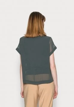 Opus FALOMA Blouse Dark Green Femme -Opus Soldes Magasin 1cf25f50d430438b96bb95d8a0ffc759