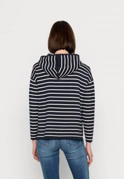 Opus Femme PUNKY STRIPE Pullover Forever Blue -Opus Soldes Magasin 1d49f0fcdc3d4840a7b497436e3f13ca