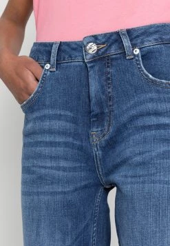 Opus Femme LIANDRA Jean Slim Deep Sea Blue -Opus Soldes Magasin 1e70457448b049e58e64f2e17b1ff1f0