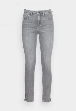 Opus Femme ELMA ZIP Jeans Skinny Light Grey Washed -Opus Soldes Magasin 21f507ffe2f54d12a4b2f3090ec26feb