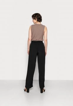 Opus MIKALI Pantalon Classique Black Femme -Opus Soldes Magasin 2b83483f6638443d80940faa5ccd4a51