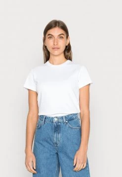 Opus SAMUN T Shirt Basique White Femme