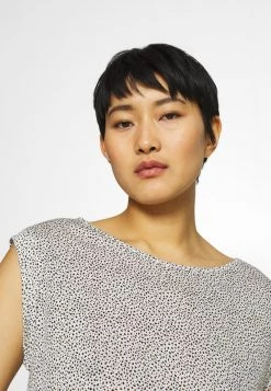 Opus Femme STROLCHI DOT T Shirt Imprimé Light Nature -Opus Soldes Magasin 314de8c279414d77824f100de8202bee