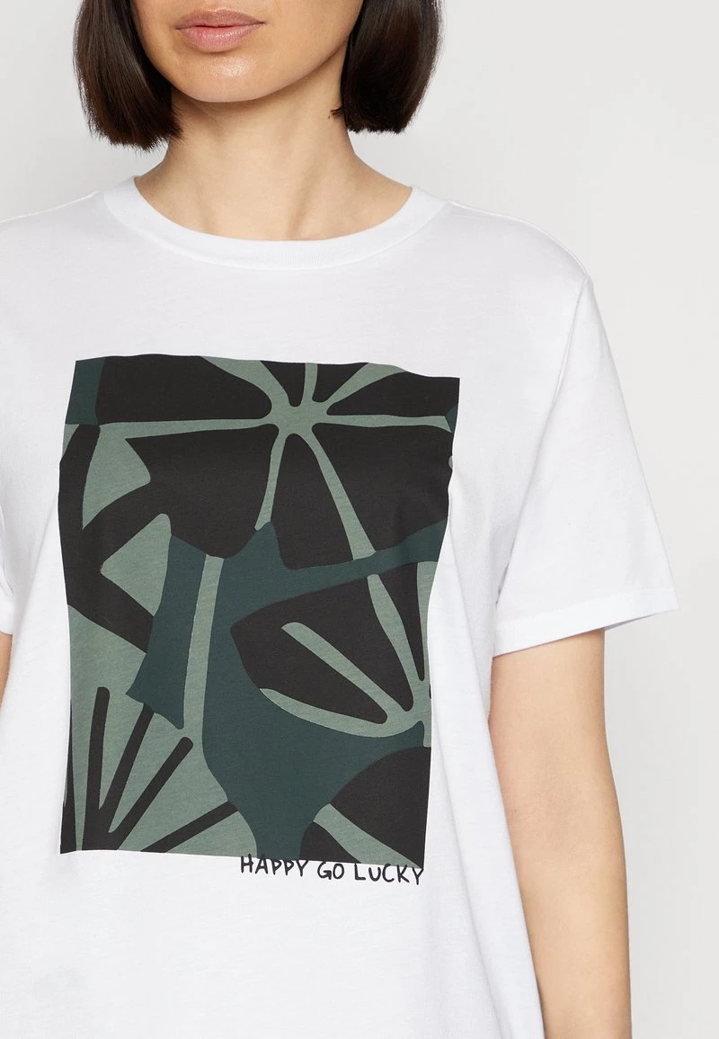 Opus Femme SMINA LUCKY T Shirt Imprimé White 8 Opus Femme SMINA LUCKY T Shirt Imprimé White – Image 6