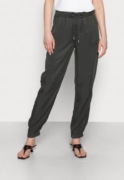 Opus Femme MABOU Pantalon Classique Black Oliv