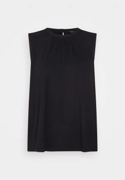 Opus IJONAS Débardeur Black Femme -Opus Soldes Magasin 36998ab3f74942a2b3a13a523983fd25