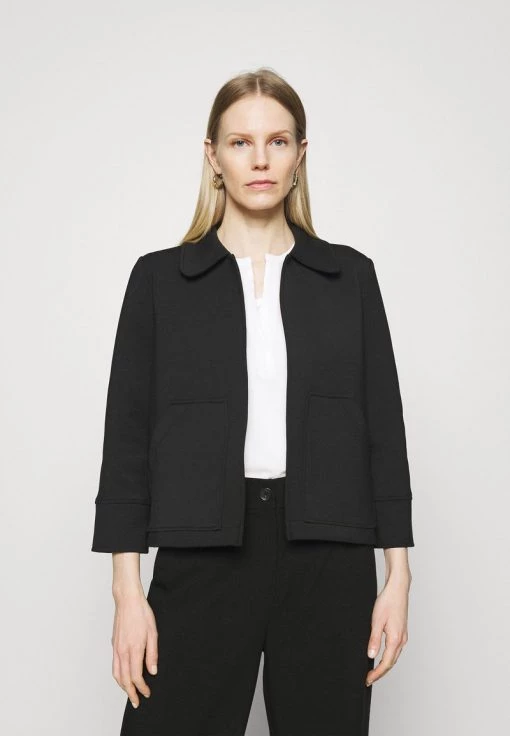 Opus Femme JONNI Veste Légère Black -Opus Soldes Magasin 3735f04f915c477ea6d2d00288180361
