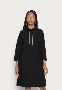 Opus Femme WAMELI Robe En Jersey Black