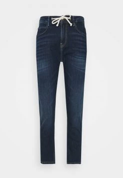 Opus Femme LOUIS Jean Droit Dark Washed Blue -Opus Soldes Magasin 3c63a0b751fb40f092d20e83cb2d3101