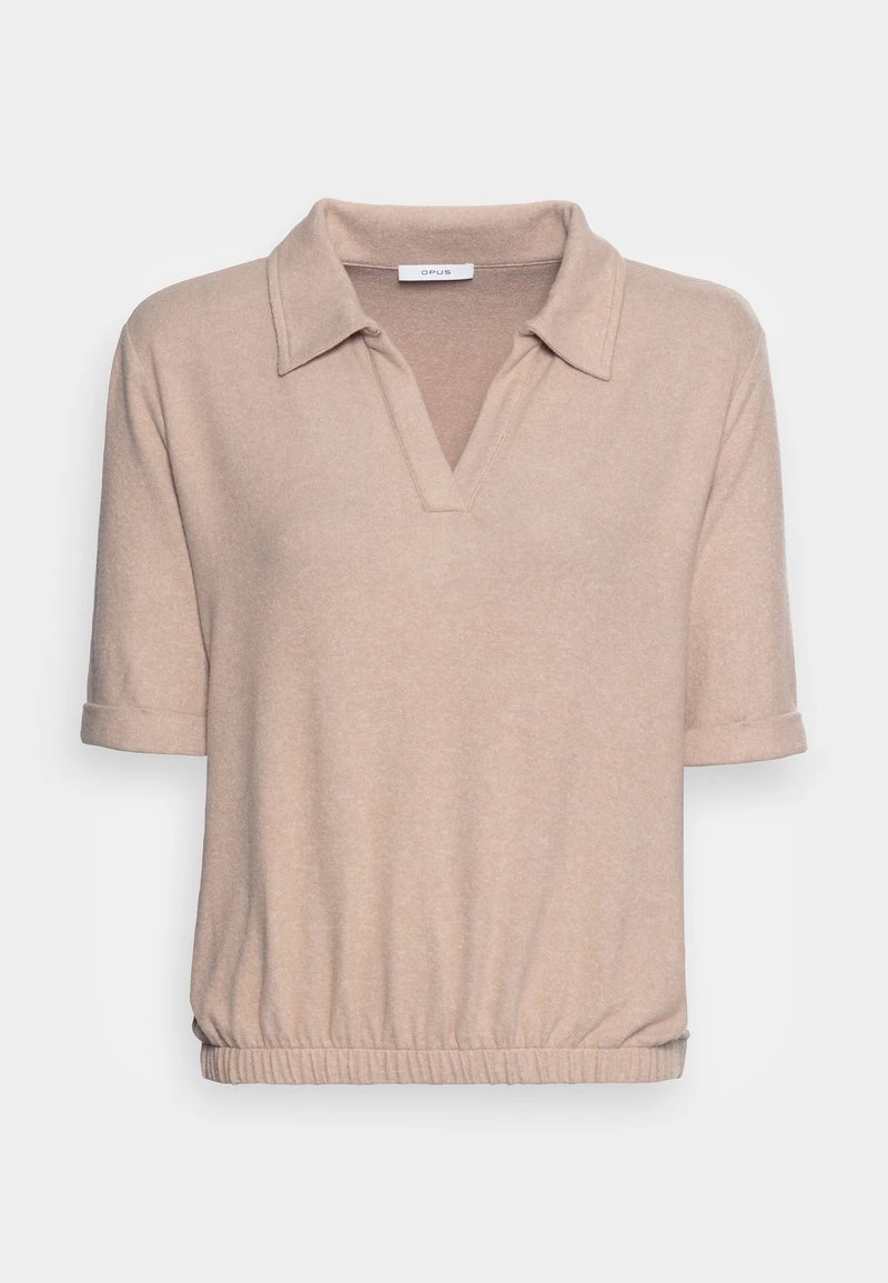 Opus SANASTASIA T Shirt Basique Sweet Almond Femme 6 Opus SANASTASIA T Shirt Basique Sweet Almond Femme – Image 4