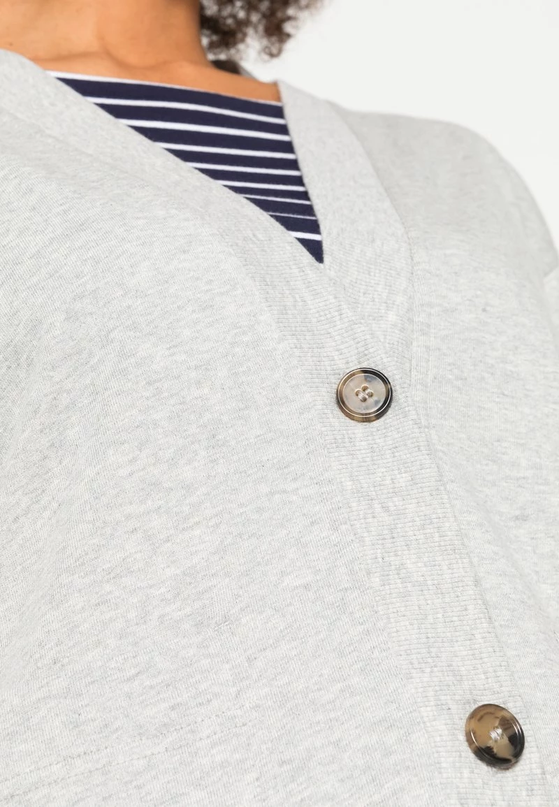 Opus Femme GILICIA Sweat à Capuche Zippé Iron Grey Melange 7 Opus Femme GILICIA Sweat à Capuche Zippé Iron Grey Melange – Image 5