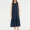 Opus Robe De Jour Blau Femme