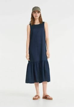 Opus Robe De Jour Blau Femme