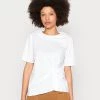 Opus FUNIFA Blouse White Femme -Opus Soldes Magasin 47f92742a2e54eae869f1eb4b7a4e3ae