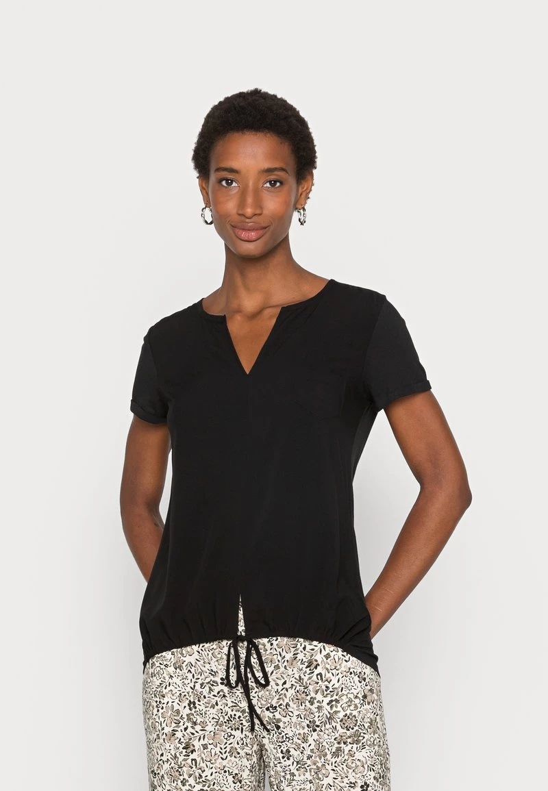 Opus Femme FALERIA T Shirt Basique Black 3 Opus Femme FALERIA T Shirt Basique Black