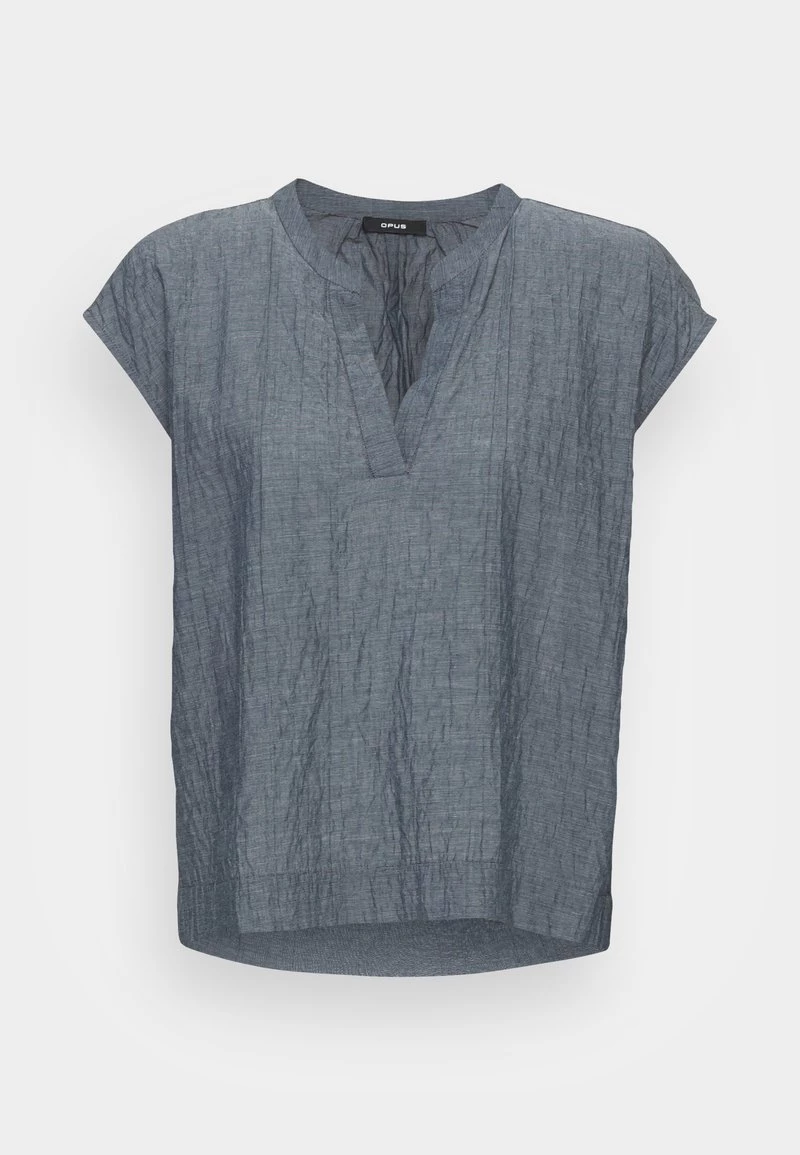 Opus Femme FELBE T Shirt Imprimé Blue Shadow 6 Opus Femme FELBE T Shirt Imprimé Blue Shadow – Image 4