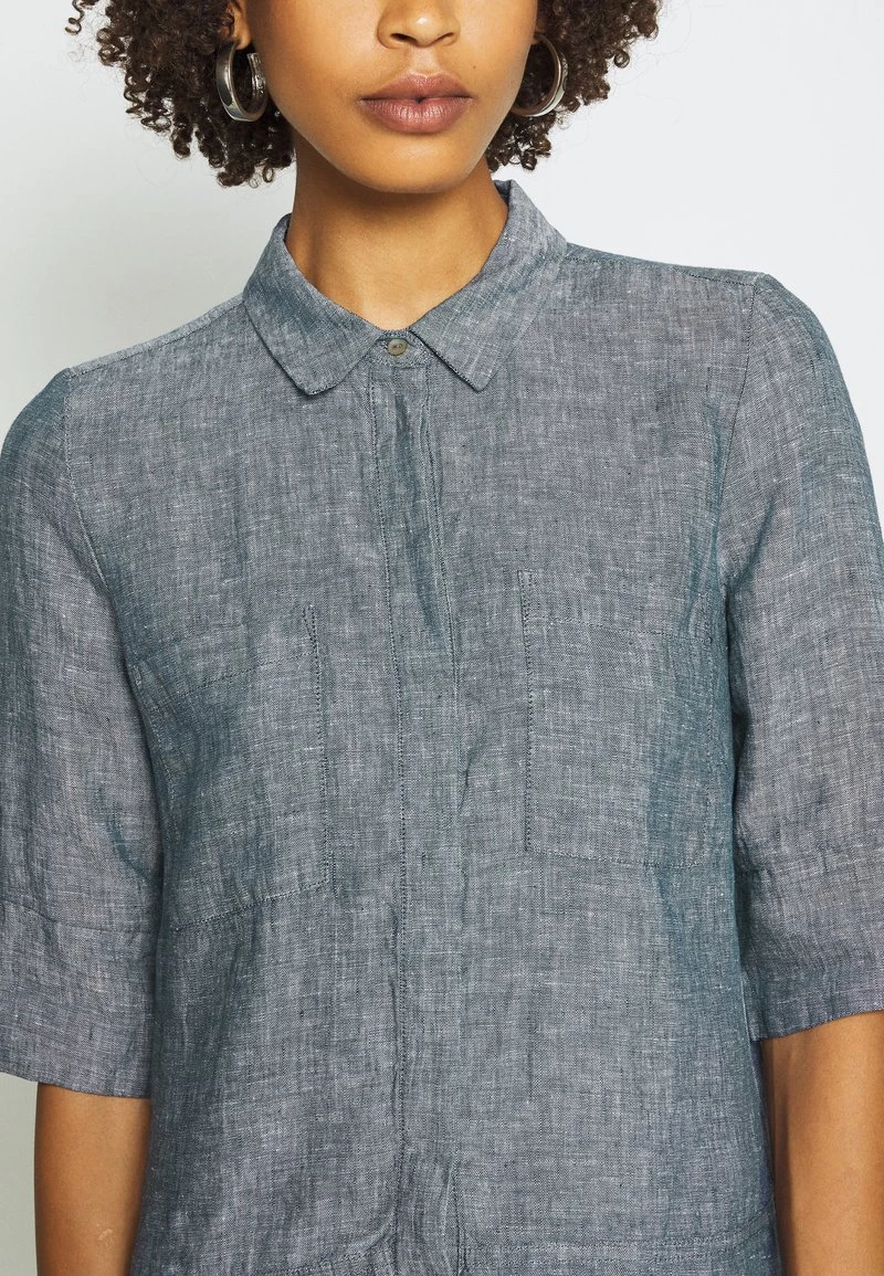 Opus Femme WILLMAR Robe Chemise Forever Blue 8 Opus Femme WILLMAR Robe Chemise Forever Blue – Image 6