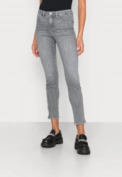 Opus Femme ELMA ZIP Jeans Skinny Light Grey Washed