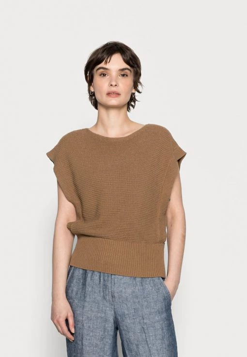 Opus Femme PAXO Pullover Maple -Opus Soldes Magasin 594c60cbd40847f68ed215ad36f263a2