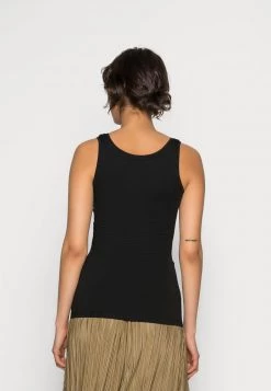 Opus Femme IMILIA Débardeur Black -Opus Soldes Magasin 5e82343edb9746cba14979f74b647733