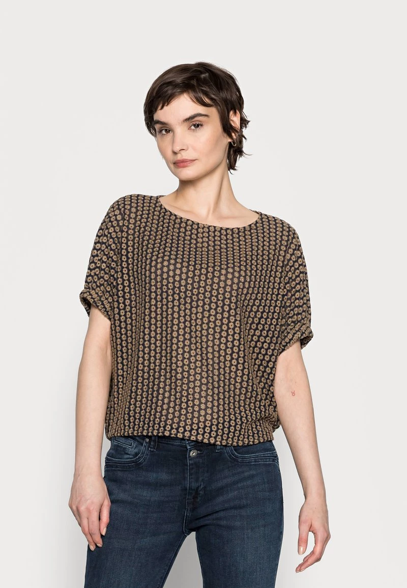 Opus FEMILU LACE T Shirt Imprimé Mystic Blue Femme 3 Opus FEMILU LACE T Shirt Imprimé Mystic Blue Femme