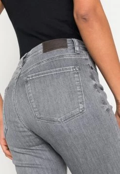 Opus Femme ELMA ZIP Jeans Skinny Light Grey Washed -Opus Soldes Magasin 6041377fdad34d588b2ed8749b0991e8