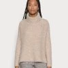 Opus PARJA Pullover Sweet Almond Melange Femme