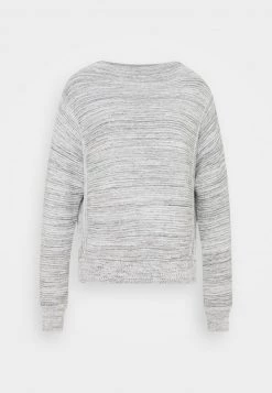Opus Femme PABONE Pullover Iron Grey Melange -Opus Soldes Magasin 66ba411647024ca0ad0806ddcb1f8be0