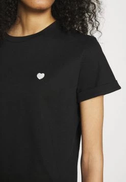 Opus SERZ T Shirt Basique Black Femme -Opus Soldes Magasin 6a391f49ea7241a2a46c79bb7a7c2d11