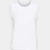Opus Femme ILAYDA Débardeur White -Opus Soldes Magasin 6c73a5179c43433197392b6584653fd0