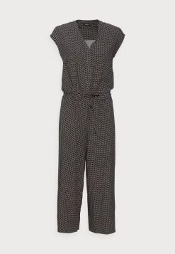 Opus MONELI GEOMETRIC Combinaison Black Femme -Opus Soldes Magasin 6fd864573df74f4d9ed0c8d76b43ec46