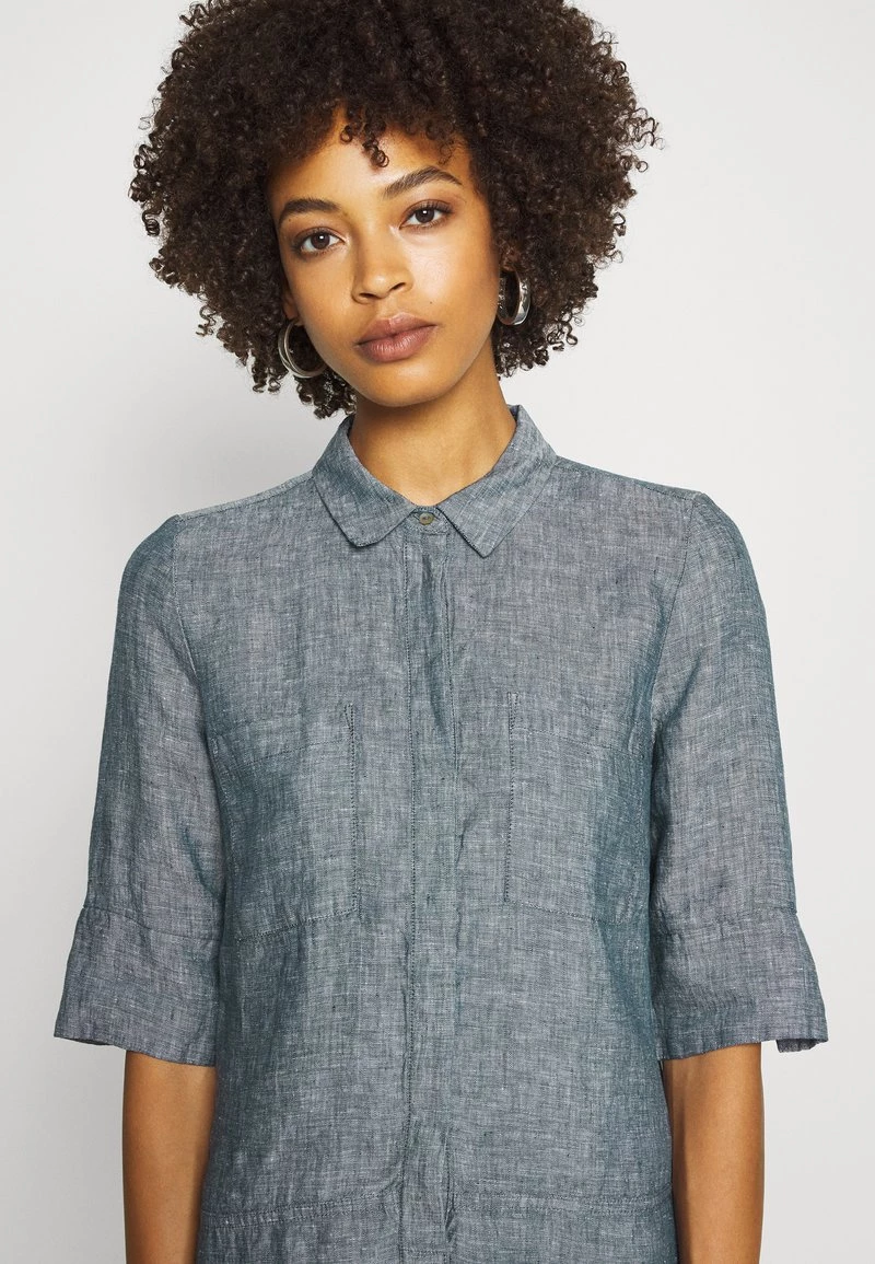 Opus Femme WILLMAR Robe Chemise Forever Blue 6 Opus Femme WILLMAR Robe Chemise Forever Blue – Image 4