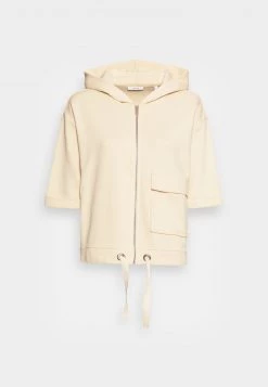 Opus Femme GUSANNA Sweat à Capuche Zippé Butter Cup -Opus Soldes Magasin 766e4d75f9b04492a968364fc2ff92a5