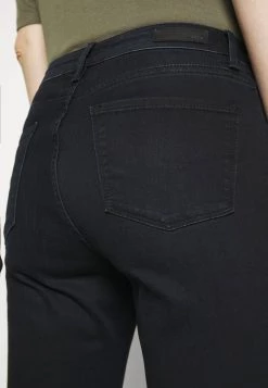 Opus Femme ELMA Jean Slim Blueblack -Opus Soldes Magasin 76efee561b454995ab17c180dbad97f7