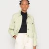 Opus Femme HARDIL Veste En Jean Summer Pear -Opus Soldes Magasin 7935f7ead9f341f4bf69185e512d2e10