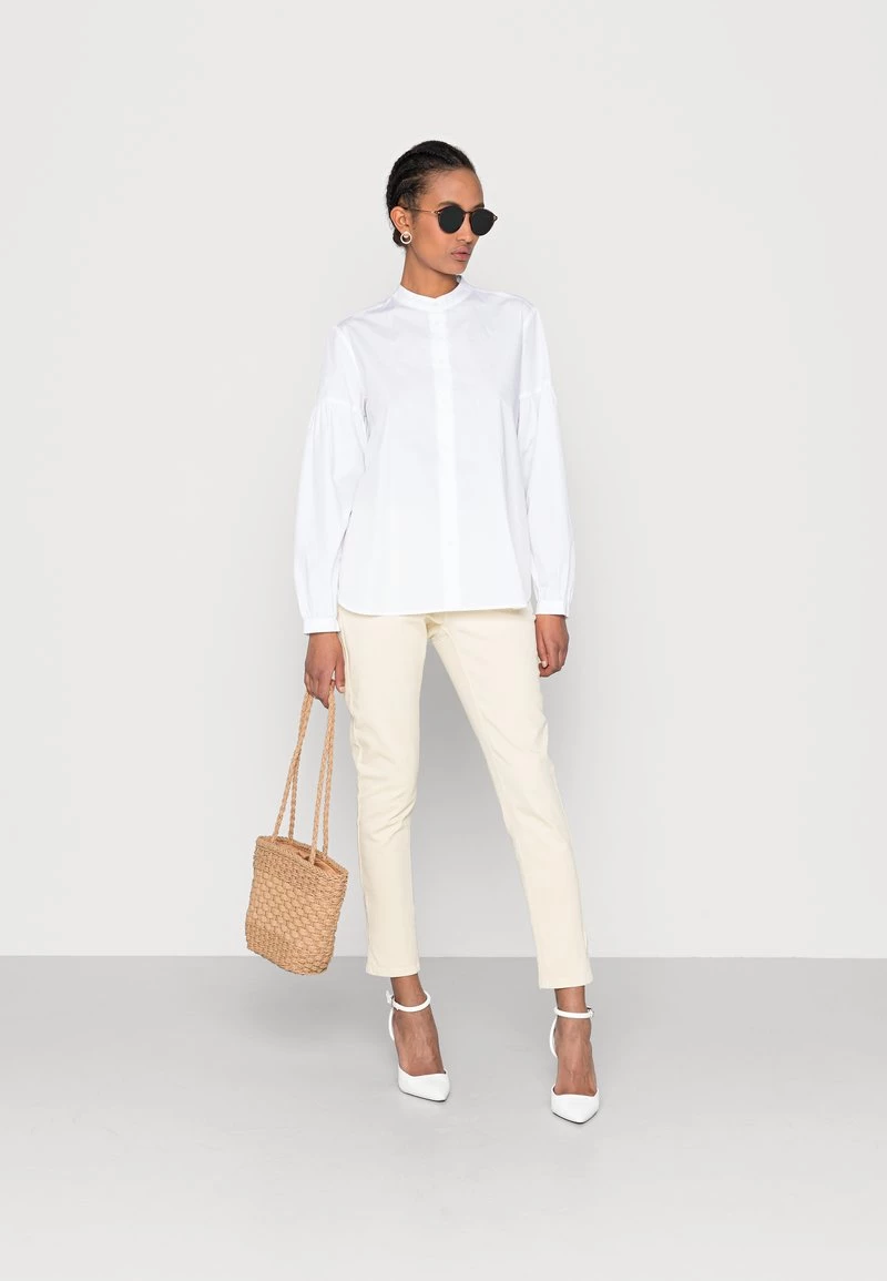 Opus FOTONA SOLID Blouse White Femme 4 Opus FOTONA SOLID Blouse White Femme – Image 2