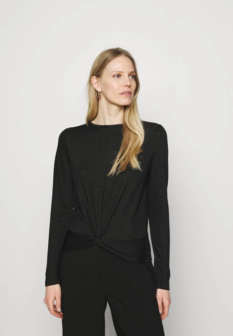 Opus SUVENIA GLITTER T Shirt à Manches Longues Black Femme 3 Opus SUVENIA GLITTER T Shirt à Manches Longues Black Femme