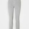 Opus Femme EMILY ZIP Pantalon Classique Hazy Fog Melange -Opus Soldes Magasin 805579c5446a4a46981ecafe55162ba3